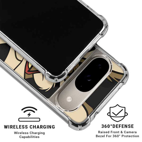 Looney Tunes Wile E. Coyote Smile Google Pixel 10 Clear Case